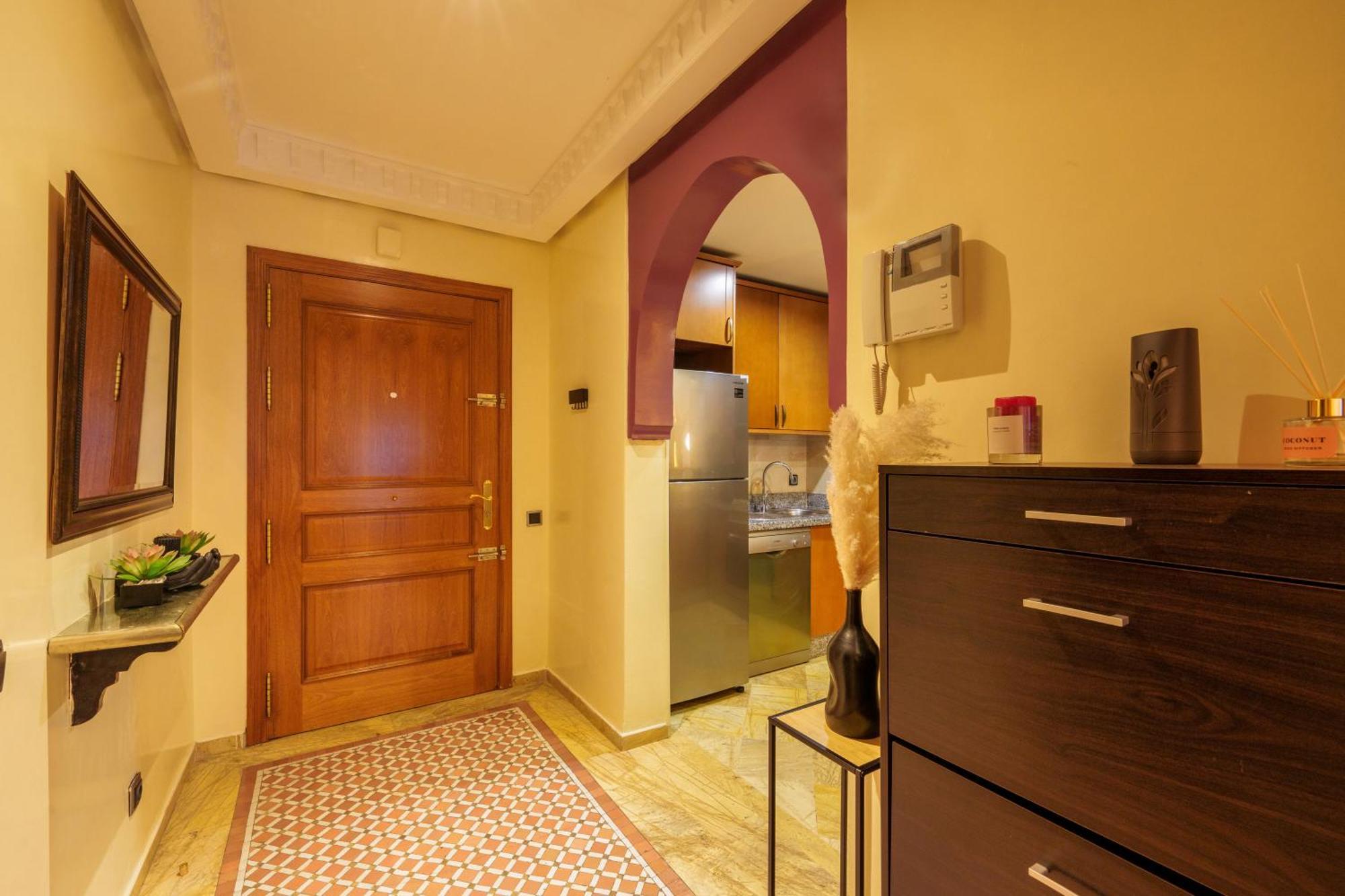 Appartement Haut Standing Gueliz Plaza Avec Vue Marrakesh Luaran gambar